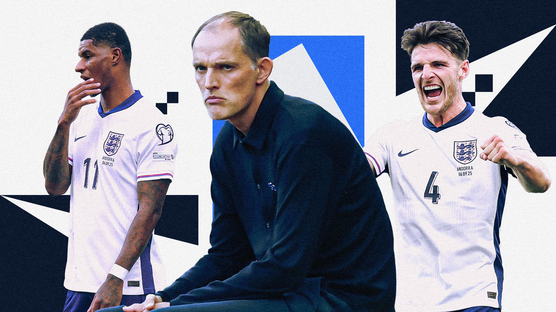 Thomas Tuchel takes aim at three England attackers after Three Lions struggle past Andorra in World Cup qualifying