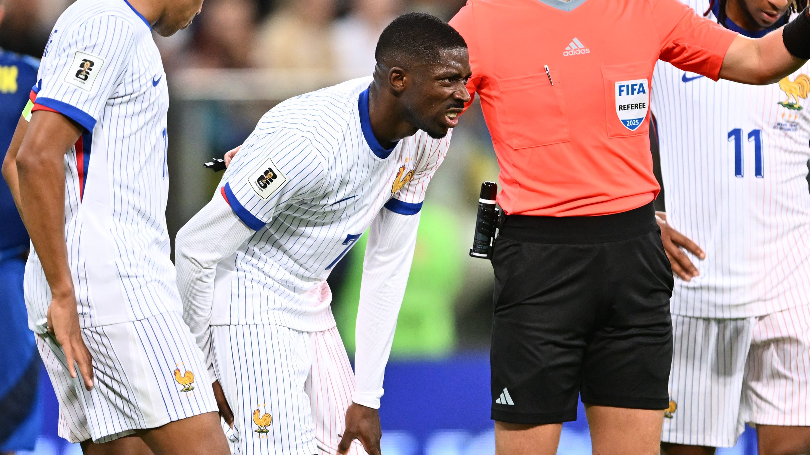 PSG left fuming by Ousmane Dembele injury on France duty after sending warning over potential hamstring issue