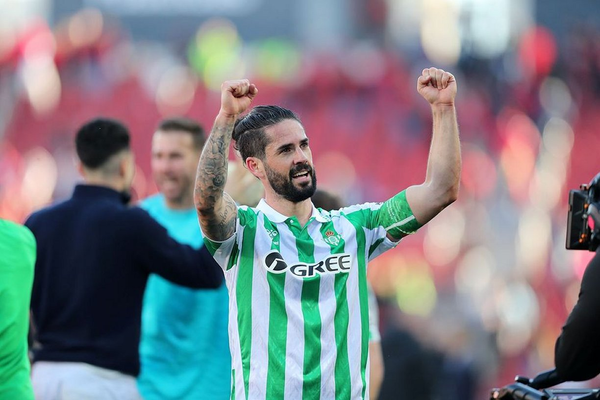 Isco due contract boost thanks to Antony's Betis return