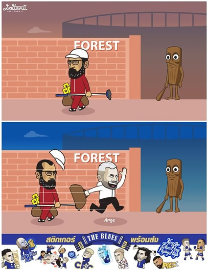 Daily Laugh - Hojlund, Jackson and Nunez left EPL