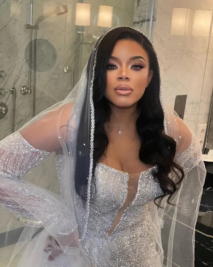 ON HER WAY Andre Onana’s model wife Melanie Kamayou pictured leaving Manchester as blunder keeper set for Trabzonspor loan