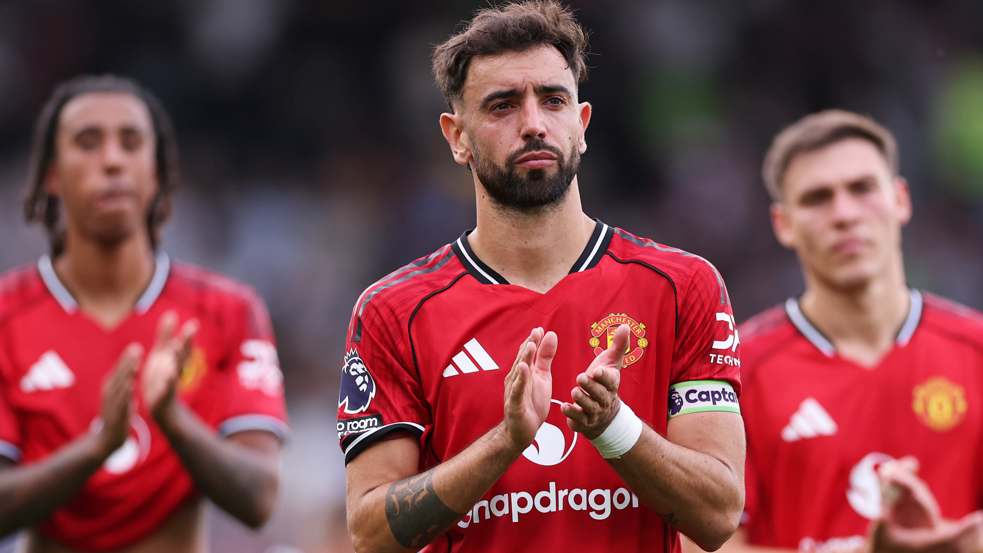 'Suffering for my team-mates' - Bruno Fernandes admits he gets 'nervous' during every Man Utd game as captain explains 'my head needs to be working'