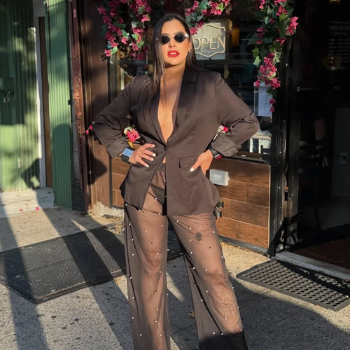 'goddess' Larissa Riquelme joins no bra club as Paraguay’s sexiest fan prepares for World Cup return in see-through outfit