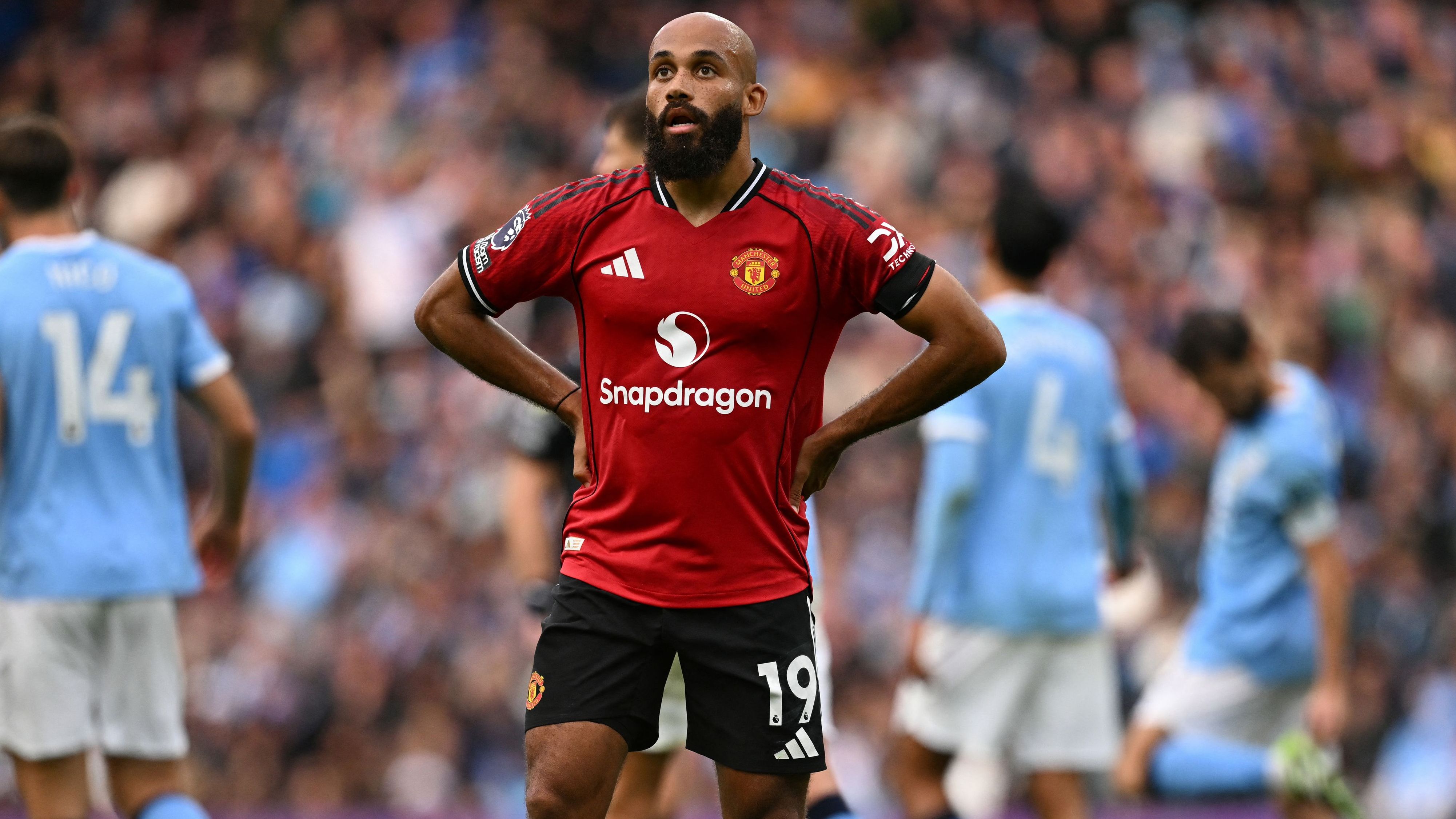 Man Utd player ratings vs Man City: Luke Shaw has a shocker while Benjamin Sesko goes missing on disastrous derby day for Red Devils