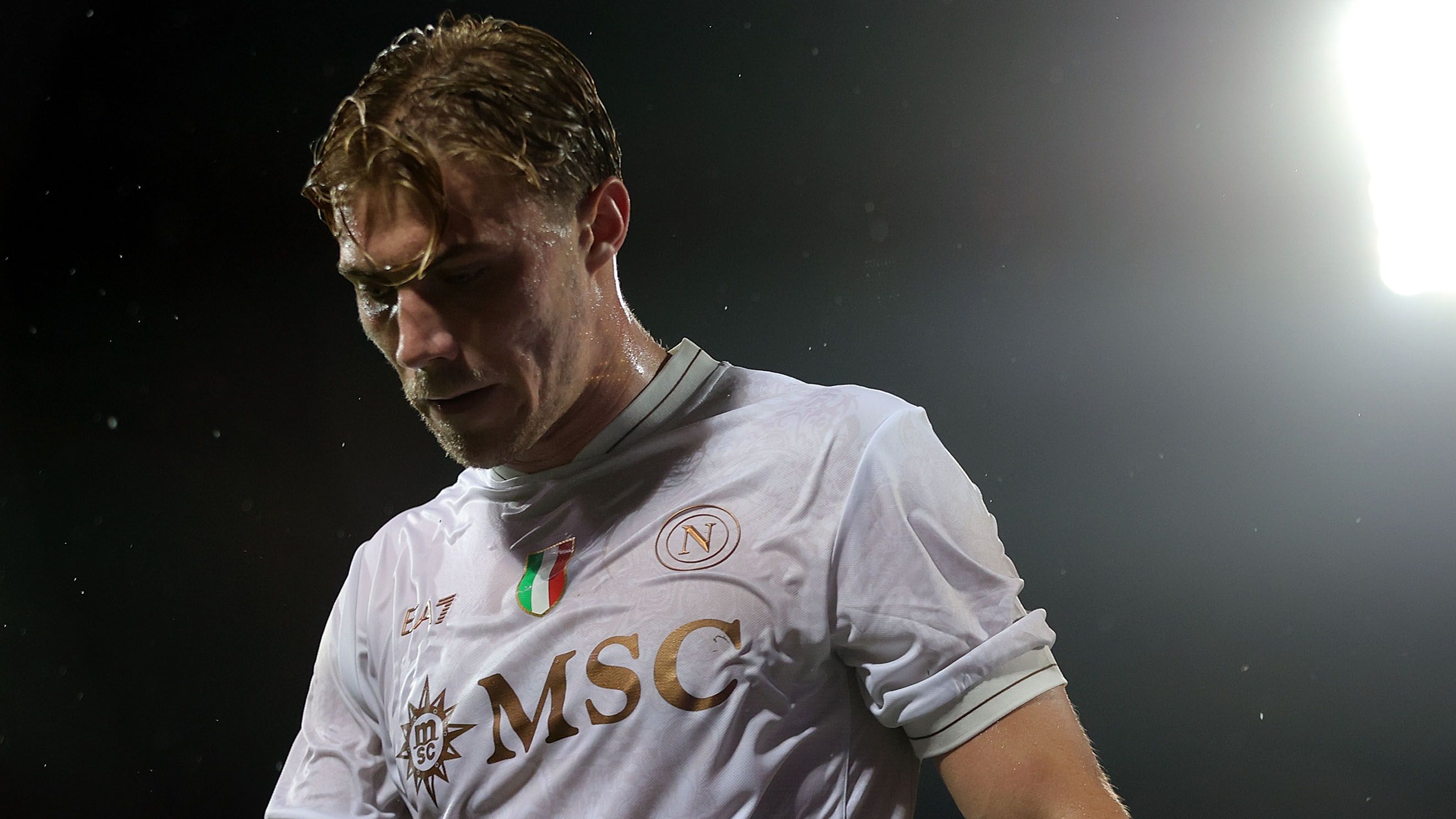 Rasmus Hojlund 'very happy' to have left Man Utd for 'incredible' Napoli as Red Devils flop scores on Serie A return