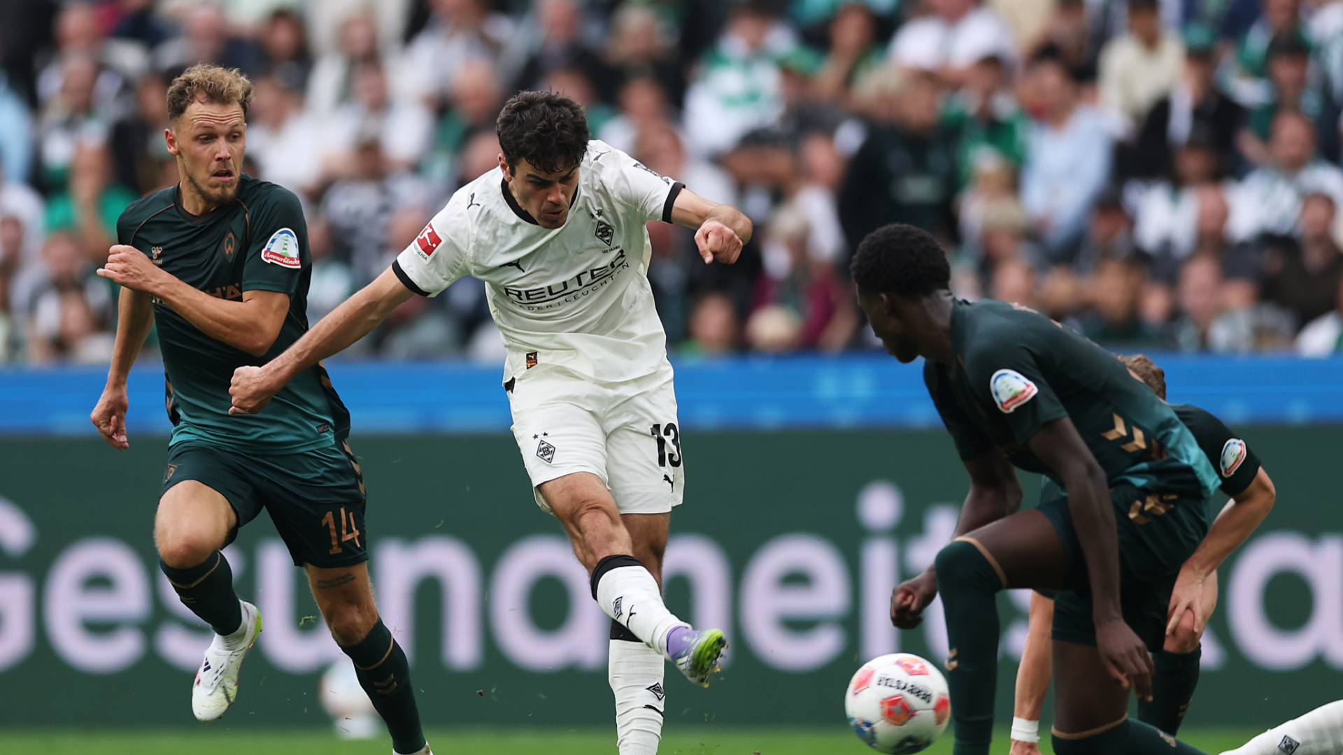 USMNT midfielder Gio Reyna makes Borussia Monchengladbach debut as struggling Bundesliga side beaten by Werder Bremen