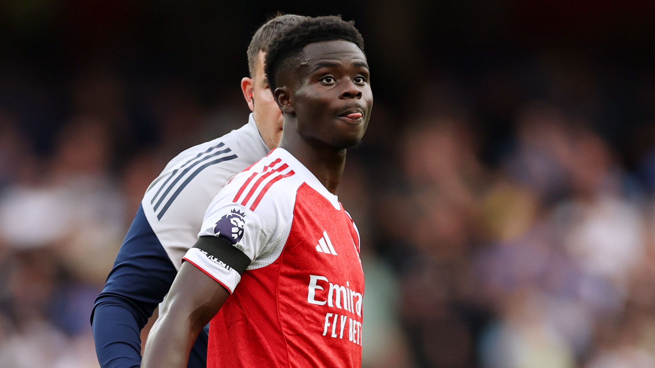 Mikel Arteta offers Bukayo Saka injury update after Arsenal star one five players ruled out of Champions League clash with Athletic Club