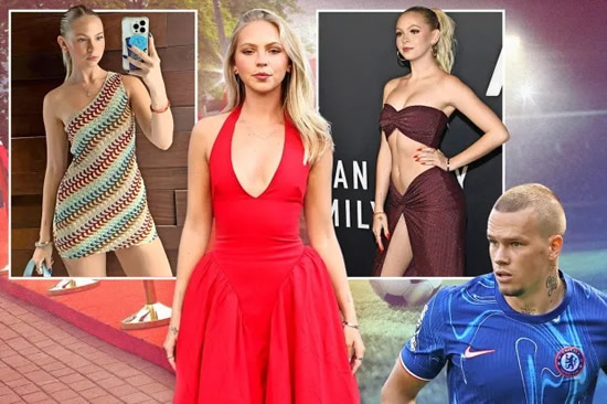 Banned Chelsea star Mykhailo Mudryk slides into actress Jordyn Jones' DMs with flirty comments