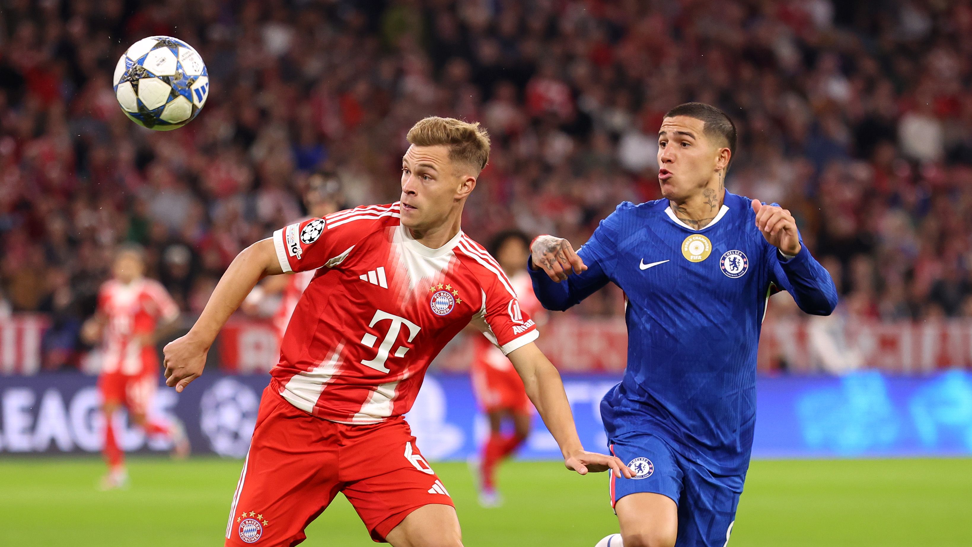 Bayern Munich player ratings vs Chelsea: Harry Kane haunts his old rivals! Brace from England captain and magical Michael Olise see German giants to opening Champions League win