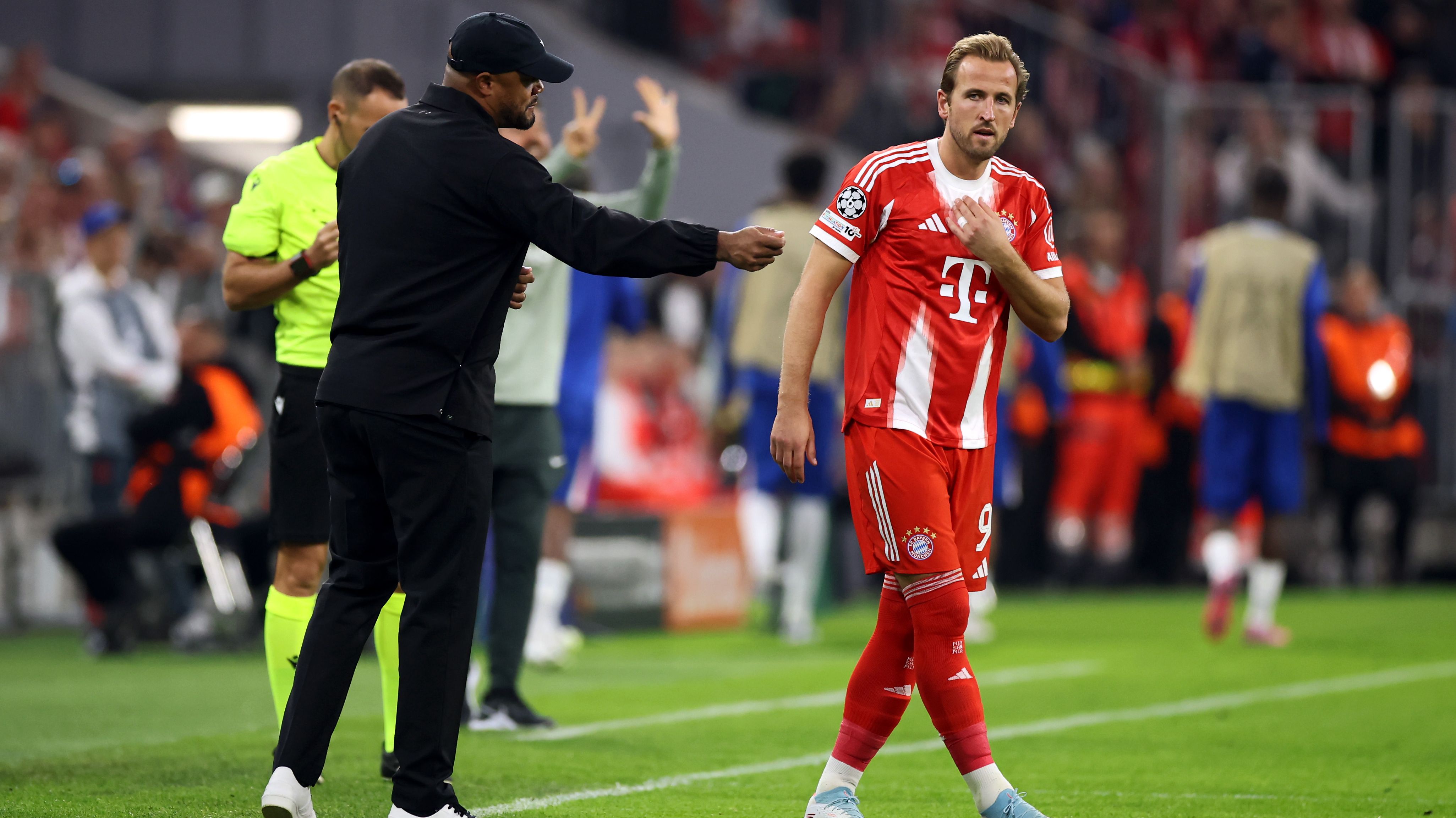 Bayern Munich player ratings vs Chelsea: Harry Kane haunts his old rivals! Brace from England captain and magical Michael Olise see German giants to opening Champions League win