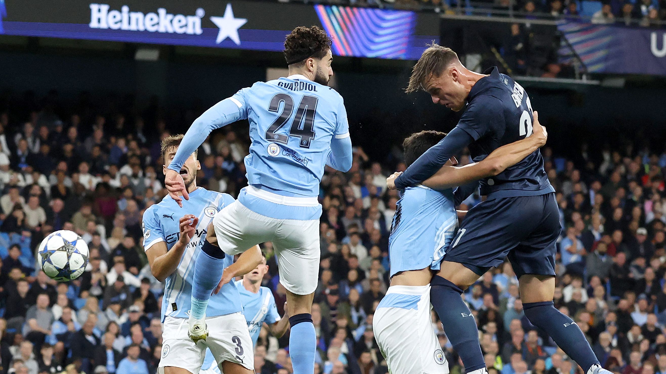 Man City player ratings vs Napoli: Jeremy Doku dazzles as Phil Foden continues renaissance while Erling Haaland scores AGAIN in battling win over 10-man Serie A giants