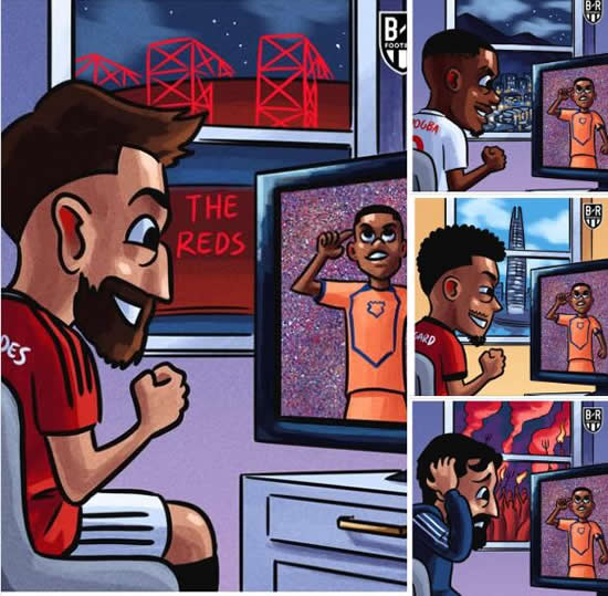 Daily Laugh - Garnacho vs Man Utd tonight