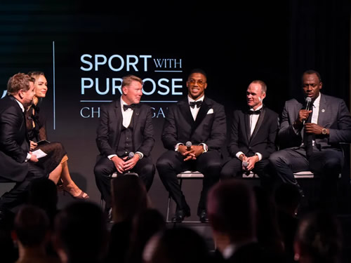 LAUR-SOME Laura Woods stuns in see-through dress at glamorous sports awards event with stars like Anthony Joshua and Usain Bolt