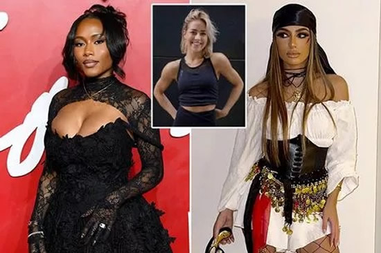 Meet the jaw-dropping Arsenal and Man City WAGs cheering on Premier League title rivals