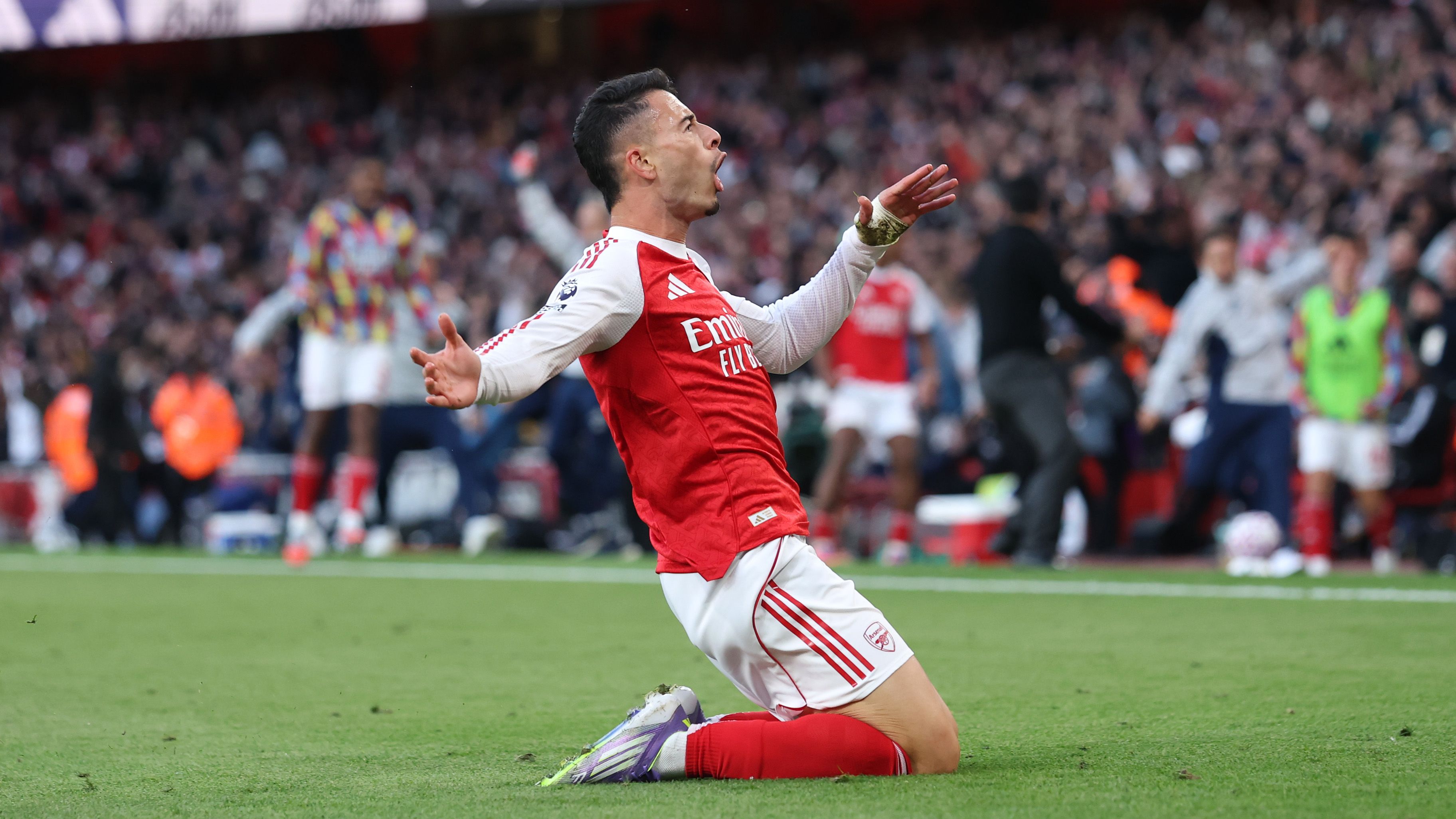 Arsenal player ratings vs Man City: Gabriel Martinelli saves the day! Brazilian magic & inventive Eberechi Eze rescue draw for battling Gunners