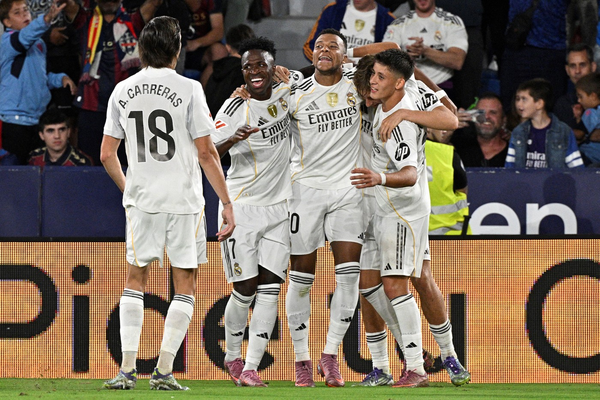 Mbappe and Vinicius shine as Real Madrid thrash Levante
