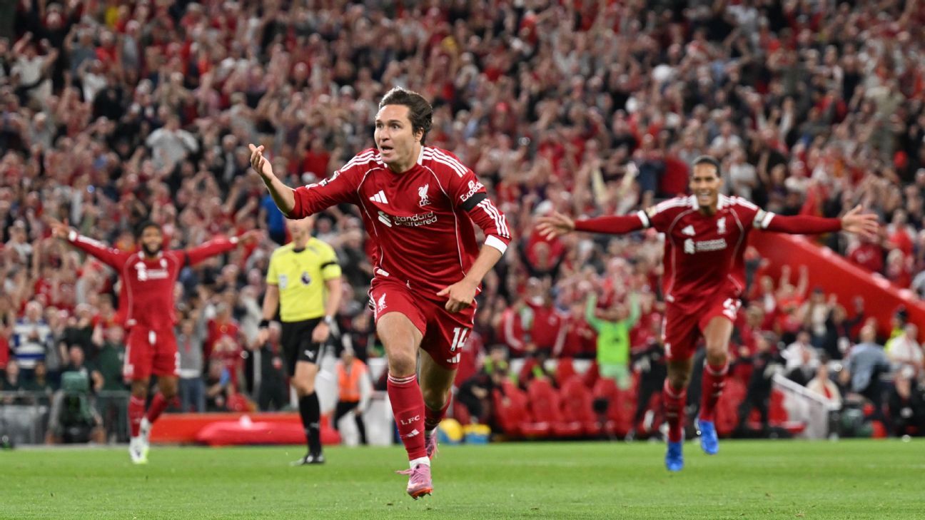 Liverpool's Chiesa is 'here to win' and now has the chance to prove it