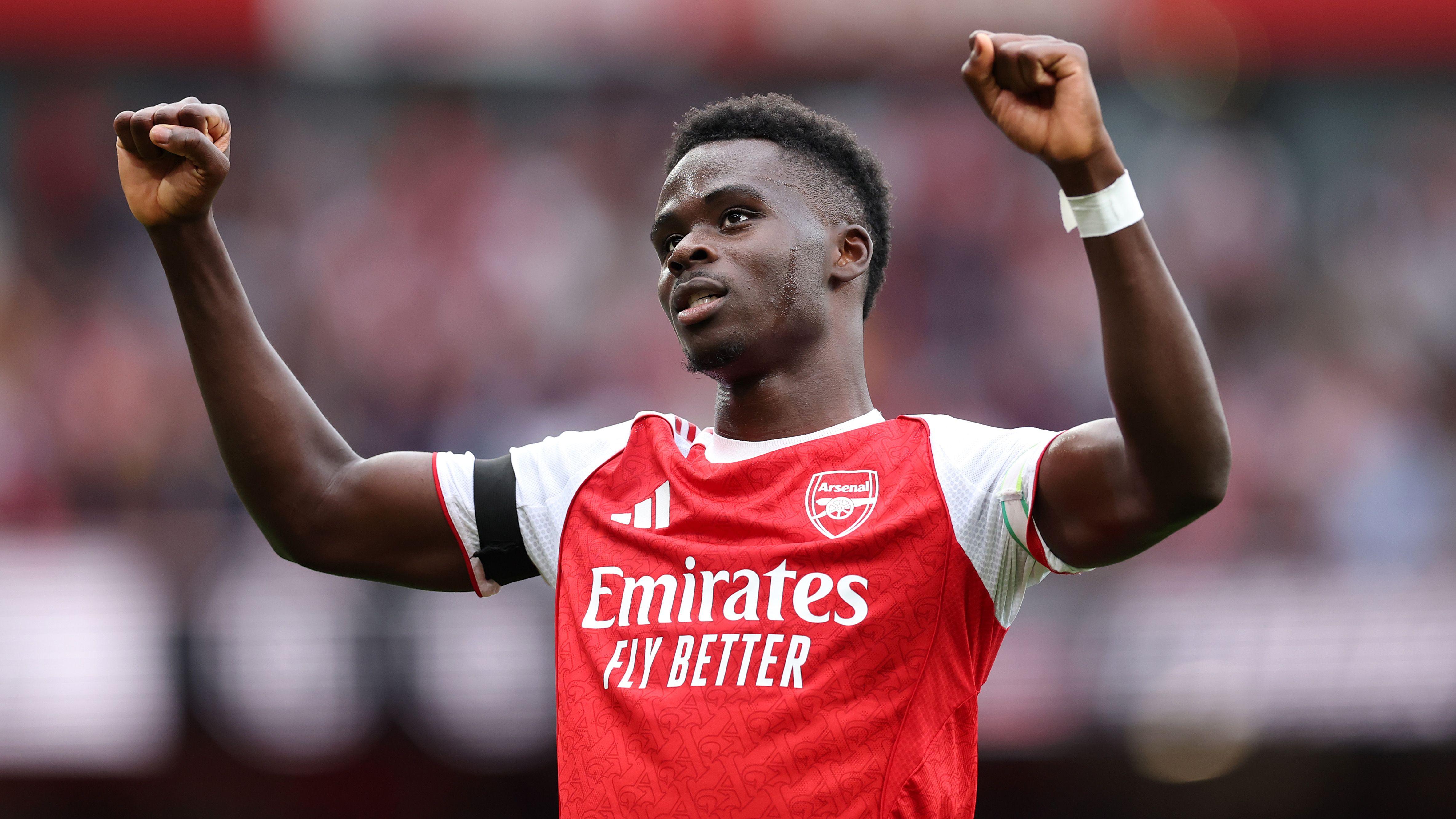'I would love that!' - Mikel Arteta calls on Bukayo Saka to follow William Saliba and agree new Arsenal contract