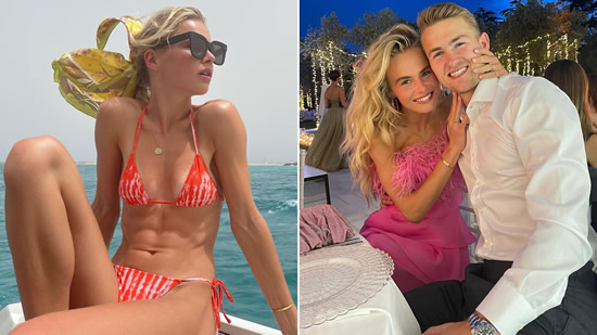 Estranged wife of Man Utd ace Matthijs De Ligt ramps up ‘spiritual lifestyle’ despite rumours it led to marriage ending