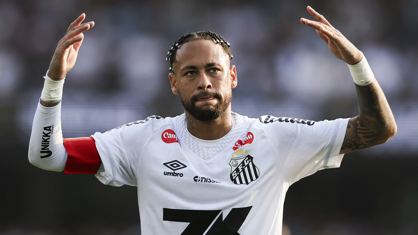 Neymar responds after being accused of being 'hooked on whiskey' and late-night gaming sessions following return to Santos