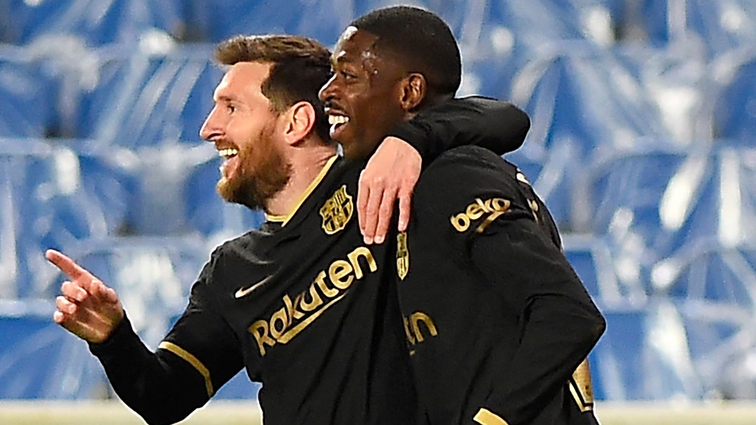Ousmane Dembele reveals Lionel Messi message 'really struck' PSG star as former team-mates and coach reach out to congratulate Ballon d'Or winner