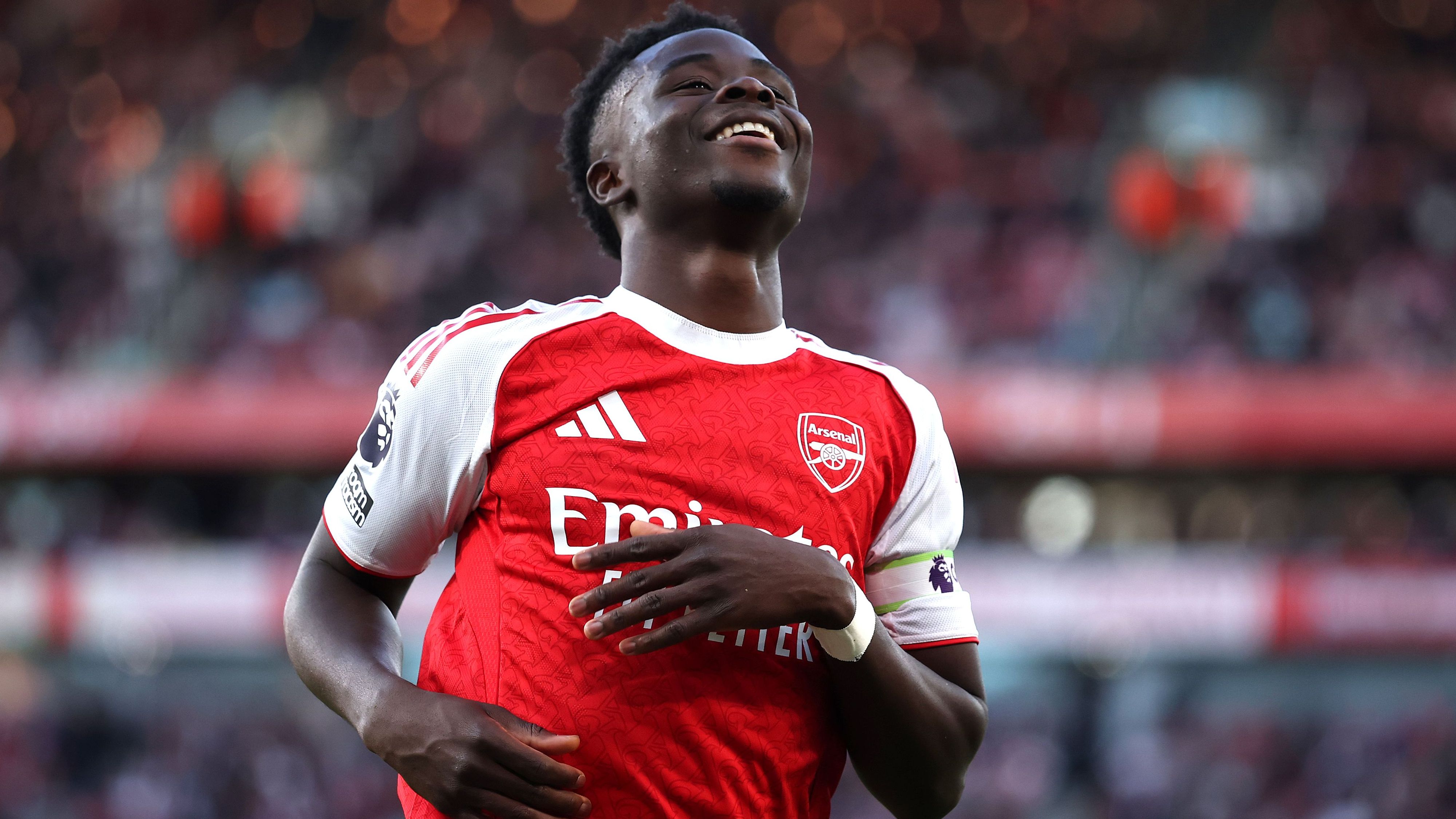 Payday for Bukayo Saka! Arsenal ready to make England star one of club's top earners as part of blockbuster new contract