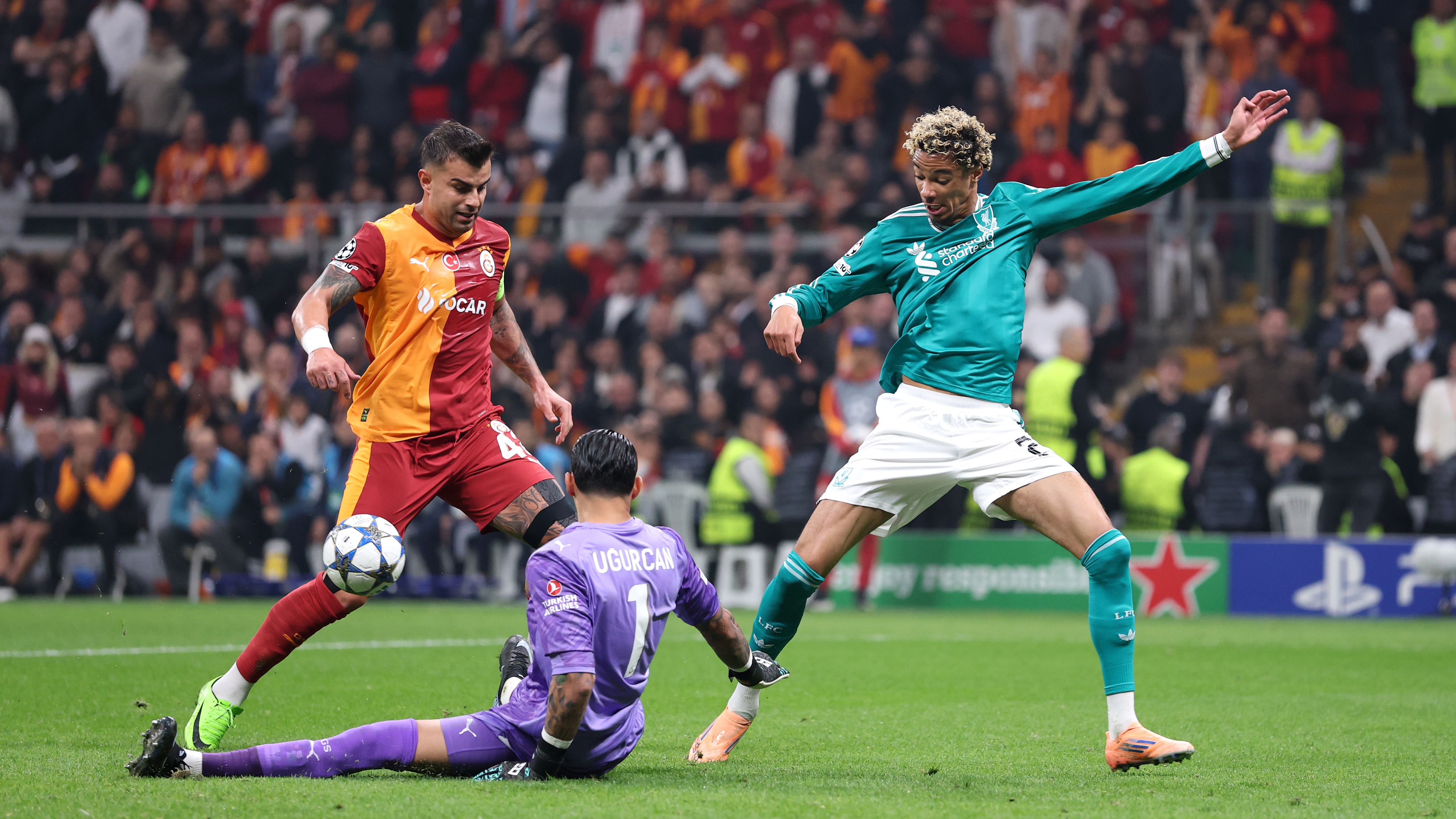Liverpool player ratings vs Galatasaray: Arne Slot looking lost without late goals! Increasingly ragged Reds suffer dismal Champions League defeat and lose Alisson and Hugo Ekitike to injury on a hell