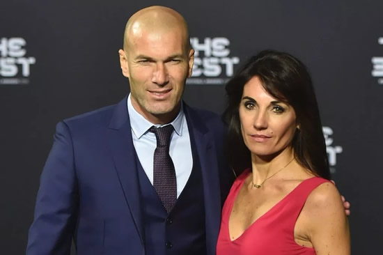 Zinedine Zidane could bring classy WAG to Man Utd whose four kids all became footballers