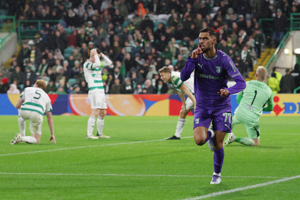 Braga edge Celtic to keep perfect start in Europa League