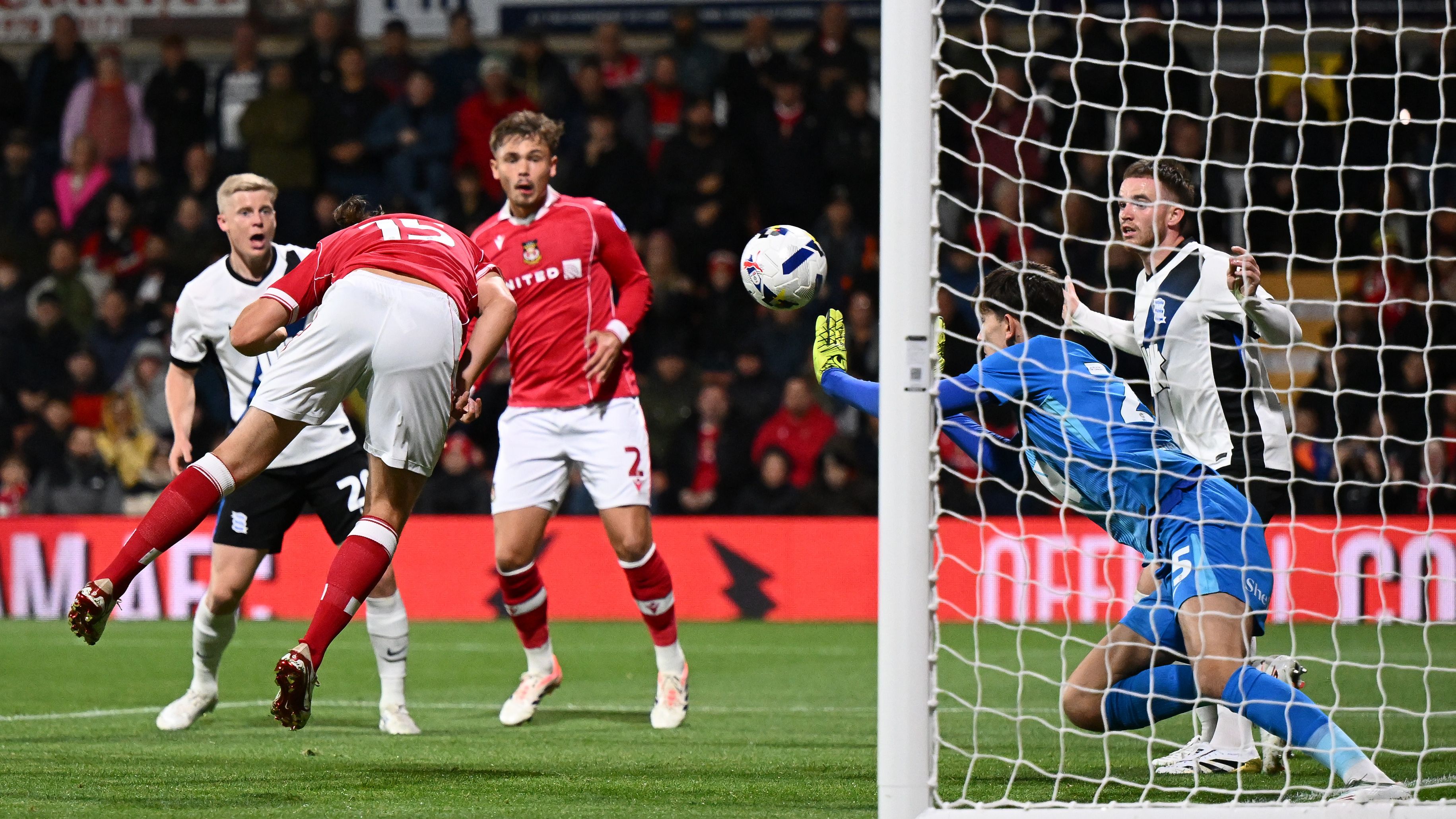 Wrexham and Birmingham can't be separated! George Dobson's early goal cancelled out by Patrick Roberts strike as Phil Parkinson's side continue underwhelming start to Championship campaign