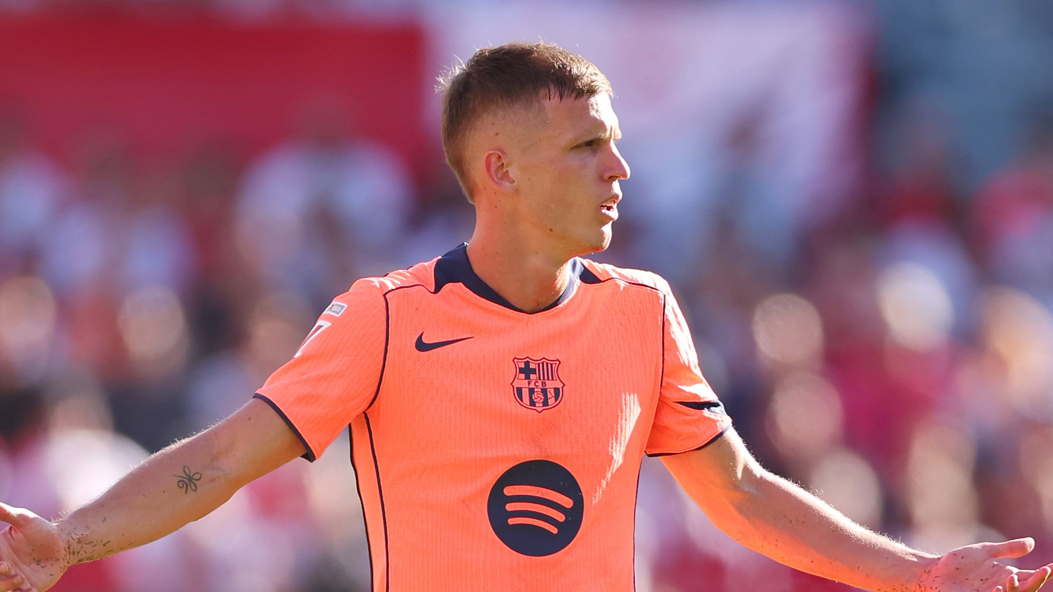 Barcelona player ratings vs Sevilla: Oh dear, Hansi Flick! Robert Lewandowski misses penalty as Catalan giants are thumped in stunning defeat despite Marcus Rashford strike