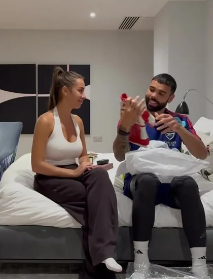 BABY JOY Arsenal star David Raya reveals he’s set to be a dad with heartwarming video showing the moment he found out