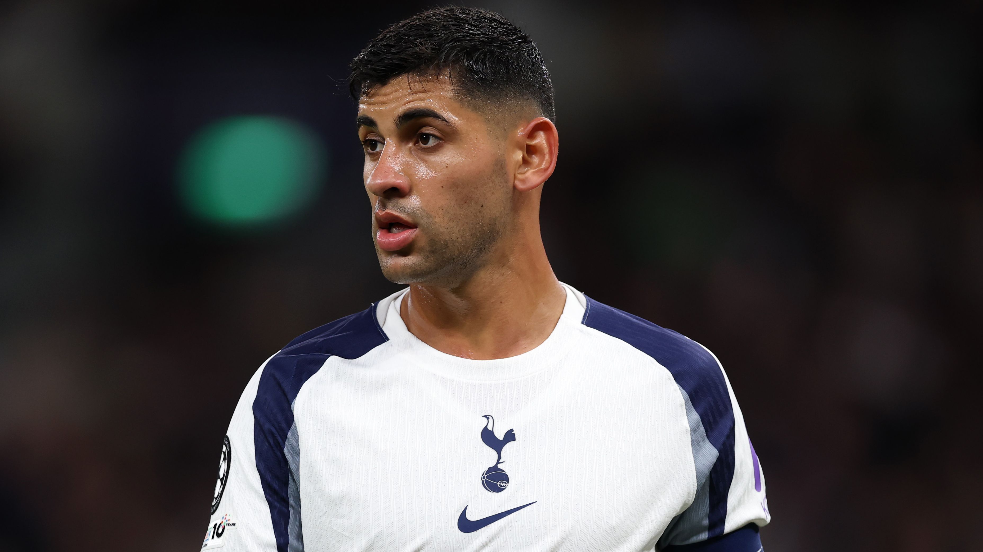 Tottenham dealt major injury blow! Skipper Cristian Romero pulls out of Aston Villa clash during warm-up