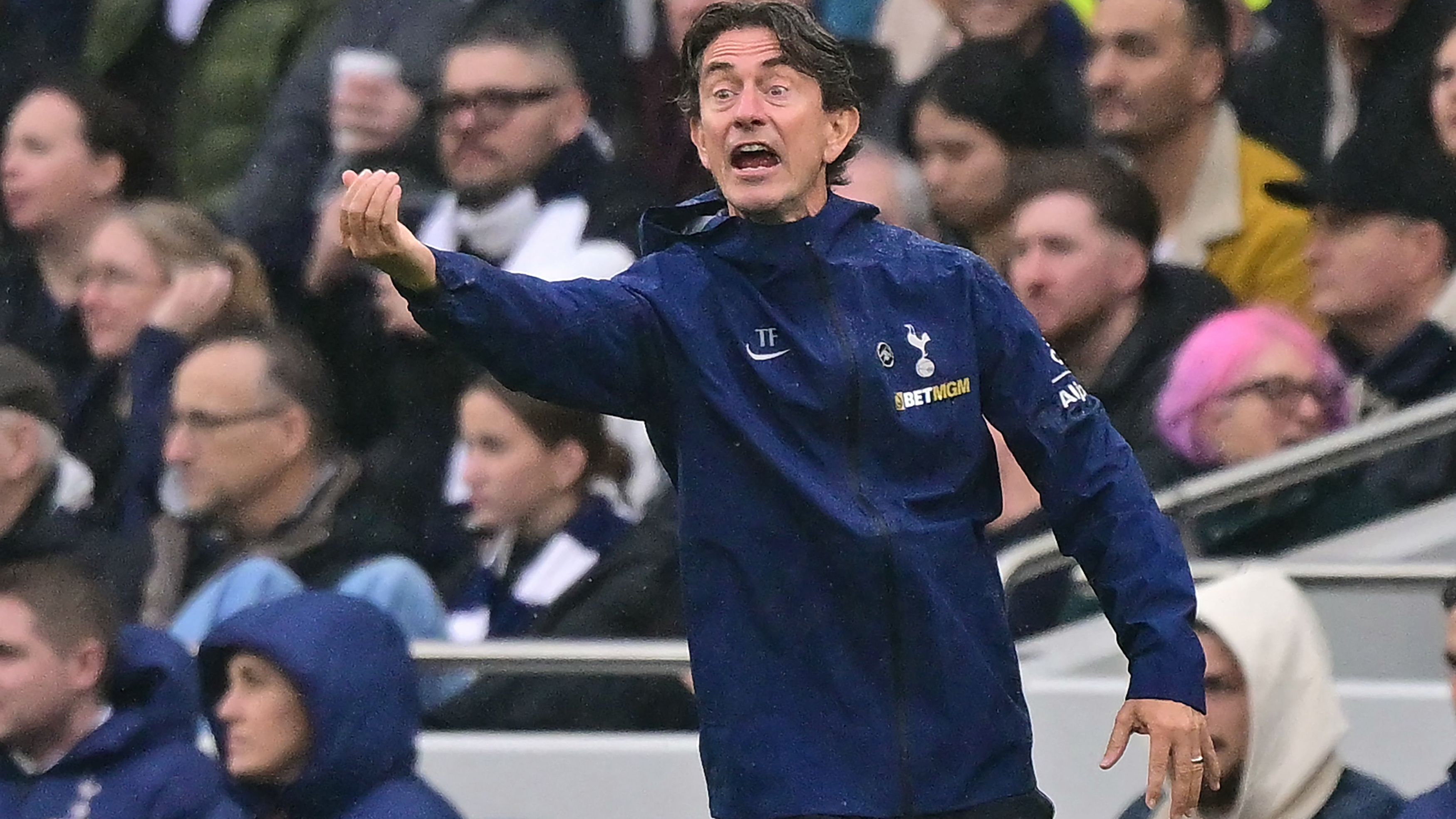 Tottenham dealt major injury blow! Skipper Cristian Romero pulls out of Aston Villa clash during warm-up