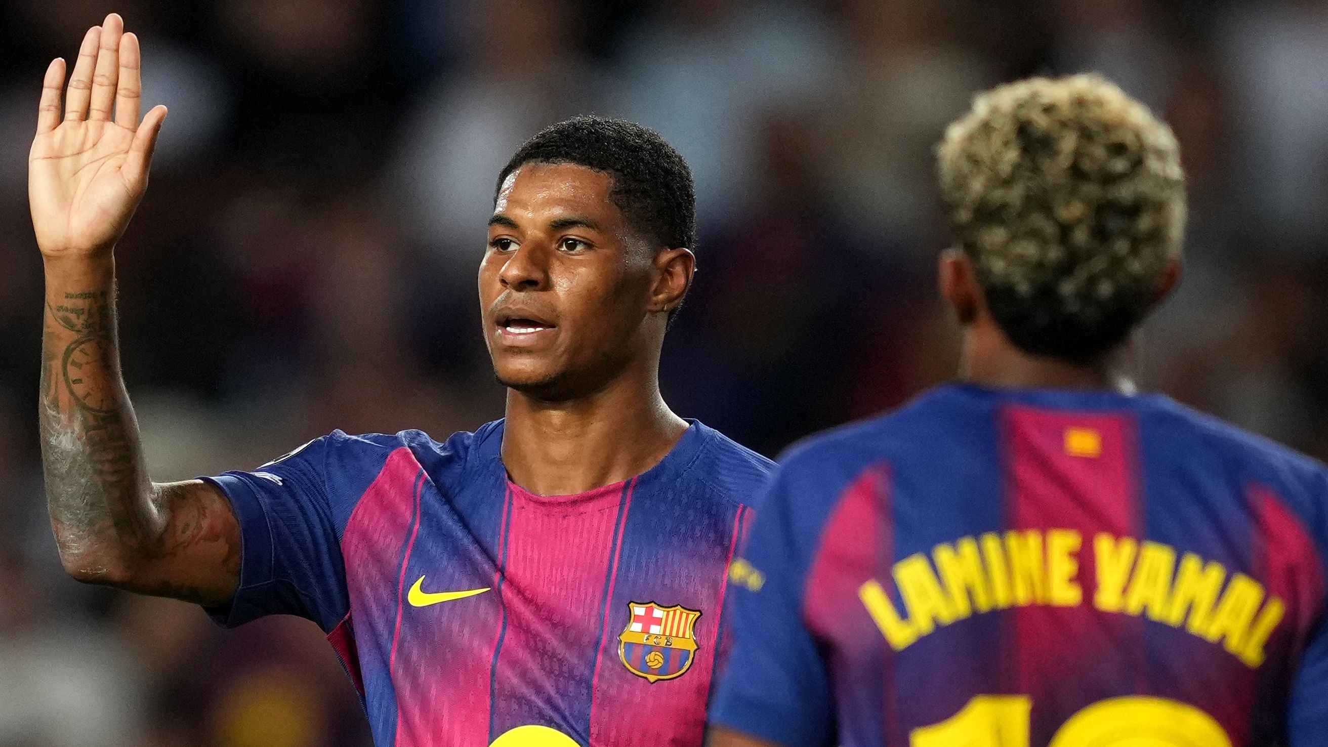 'Barcelona's best player!' - Marcus Rashford lights up Champions League again to lead Barca's destruction of Olympiacos