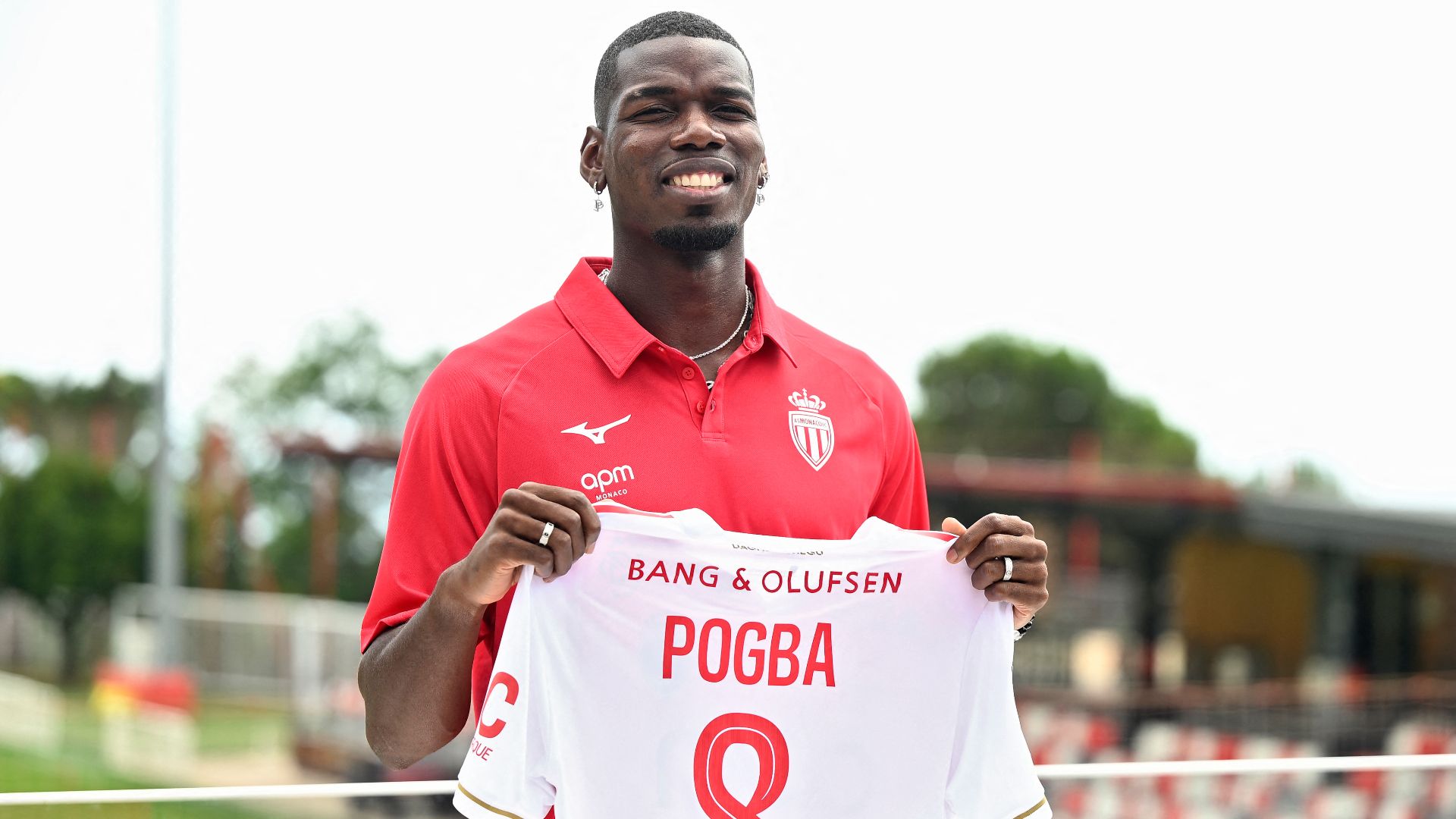 Paul Pogba begins new career as ex-Man Utd star's wife helps launch of clothing line ahead of return from doping ban with Monaco