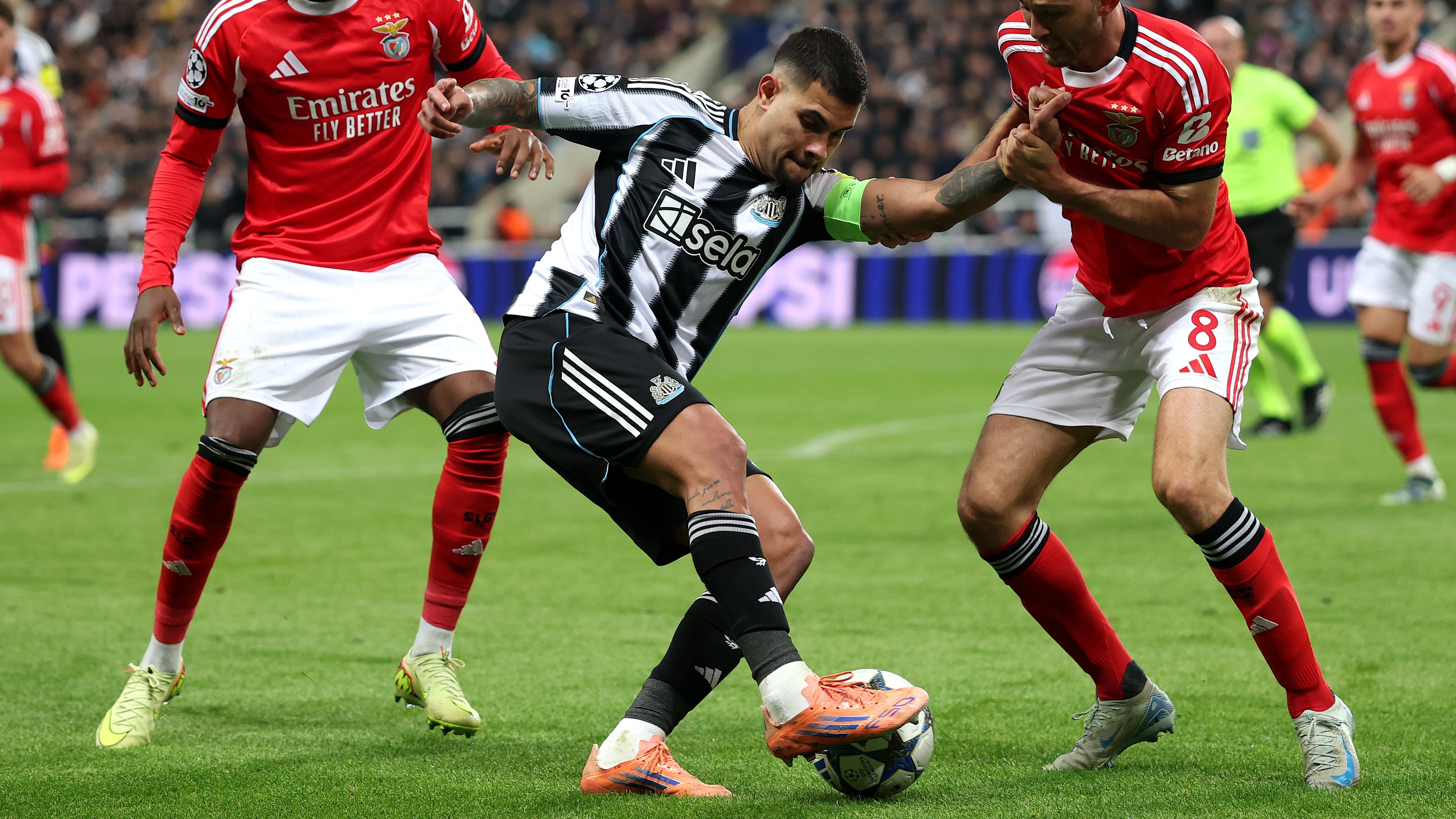 Newcastle player ratings vs Benfica: Anthony Gordon loves the Champions League! England winger keeps up fine European form as Magpies make Jose Mourinho miserable