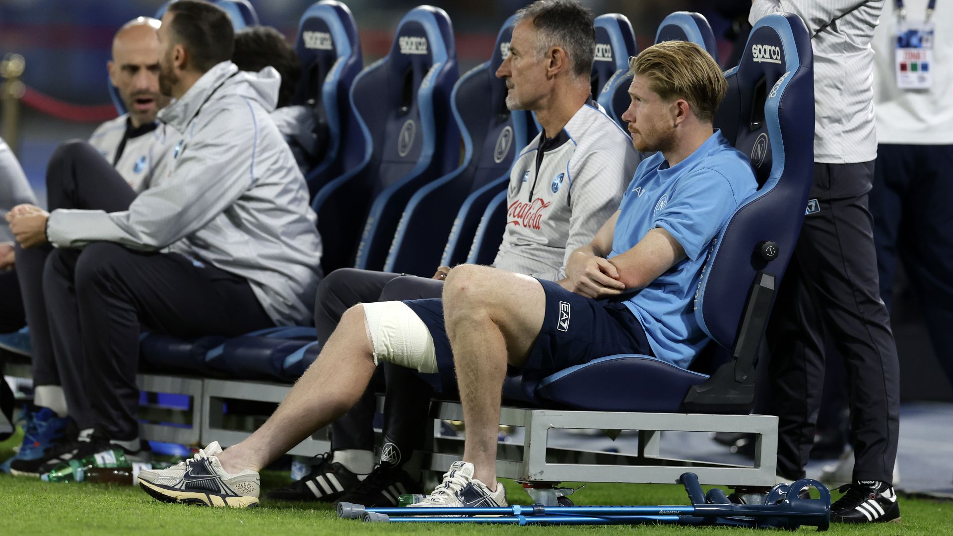 'You're sh****** yourself!' - Antonio Conte and Lautaro Martinez exchange insults in explosive clash during Napoli's win over Inter