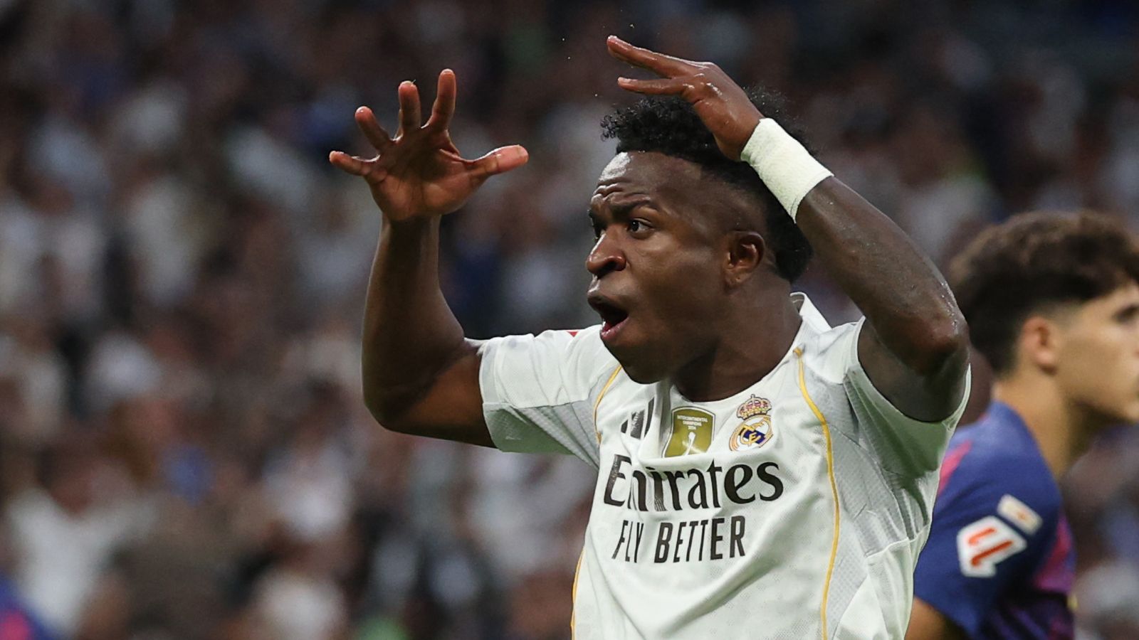 Vinicius Jr to PSG?! Brazil star interested in joining Luis Enrique's side as tension with Xabi Alonso and contract standoff spark huge doubts over Real Madrid future