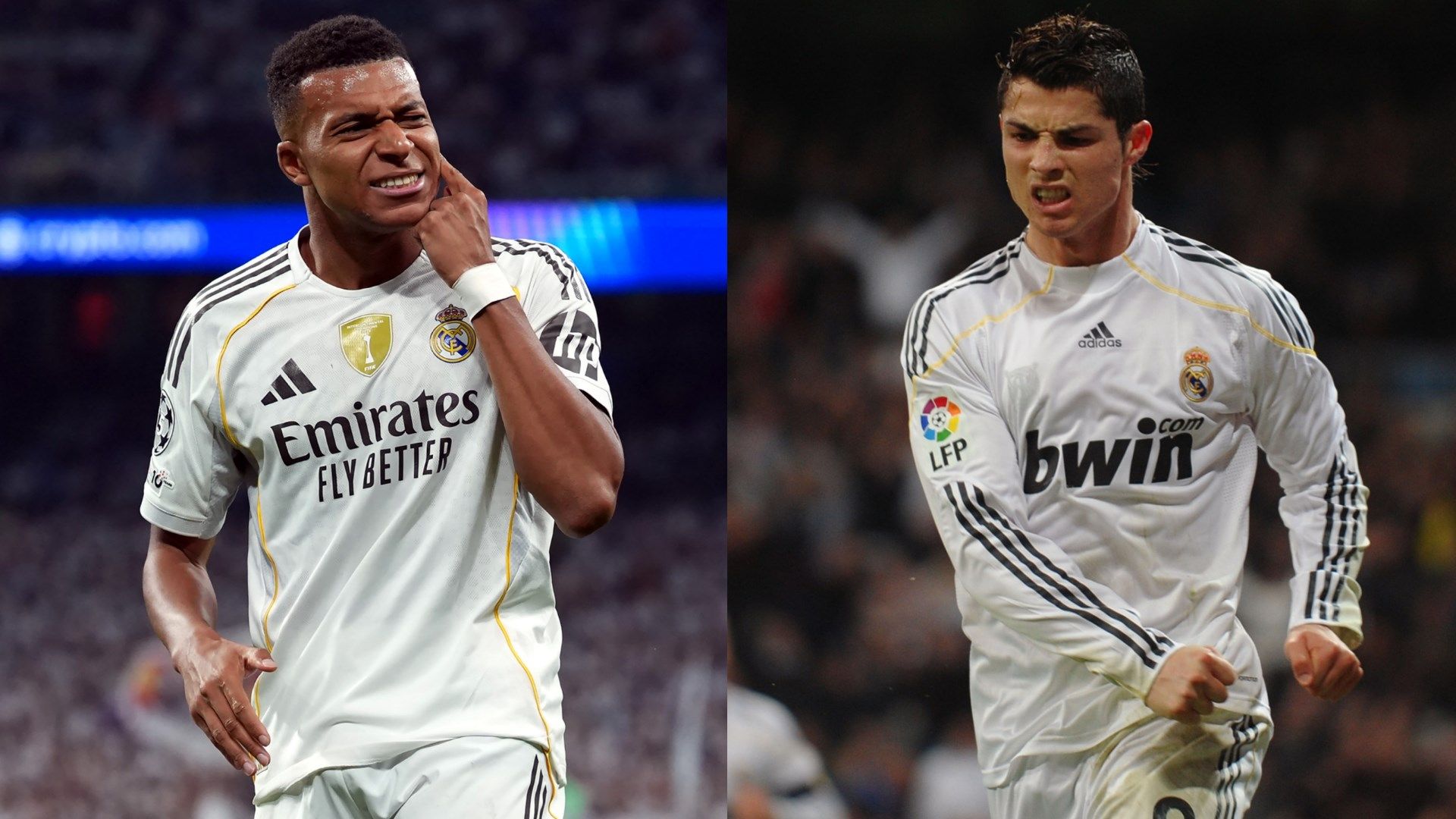 Kylian Mbappe rejects Cristiano Ronaldo comparisons as Real Madrid's European Golden Boot winner shows respect to 'reference' CR7