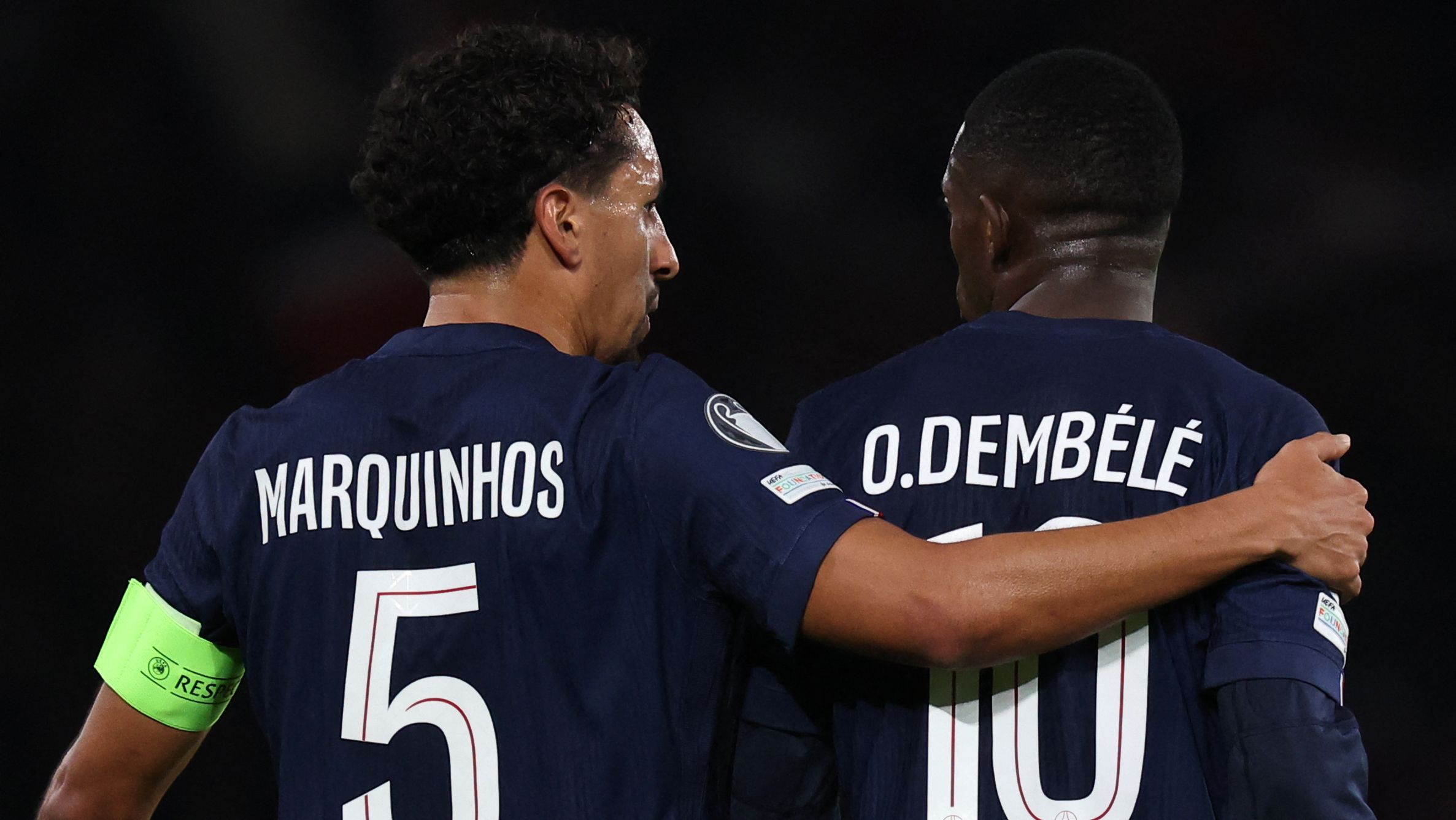 Ousmane Dembele injured again! Ballon d'Or winner forced off early in PSG's clash with Bayern Munich as bad fortune continues