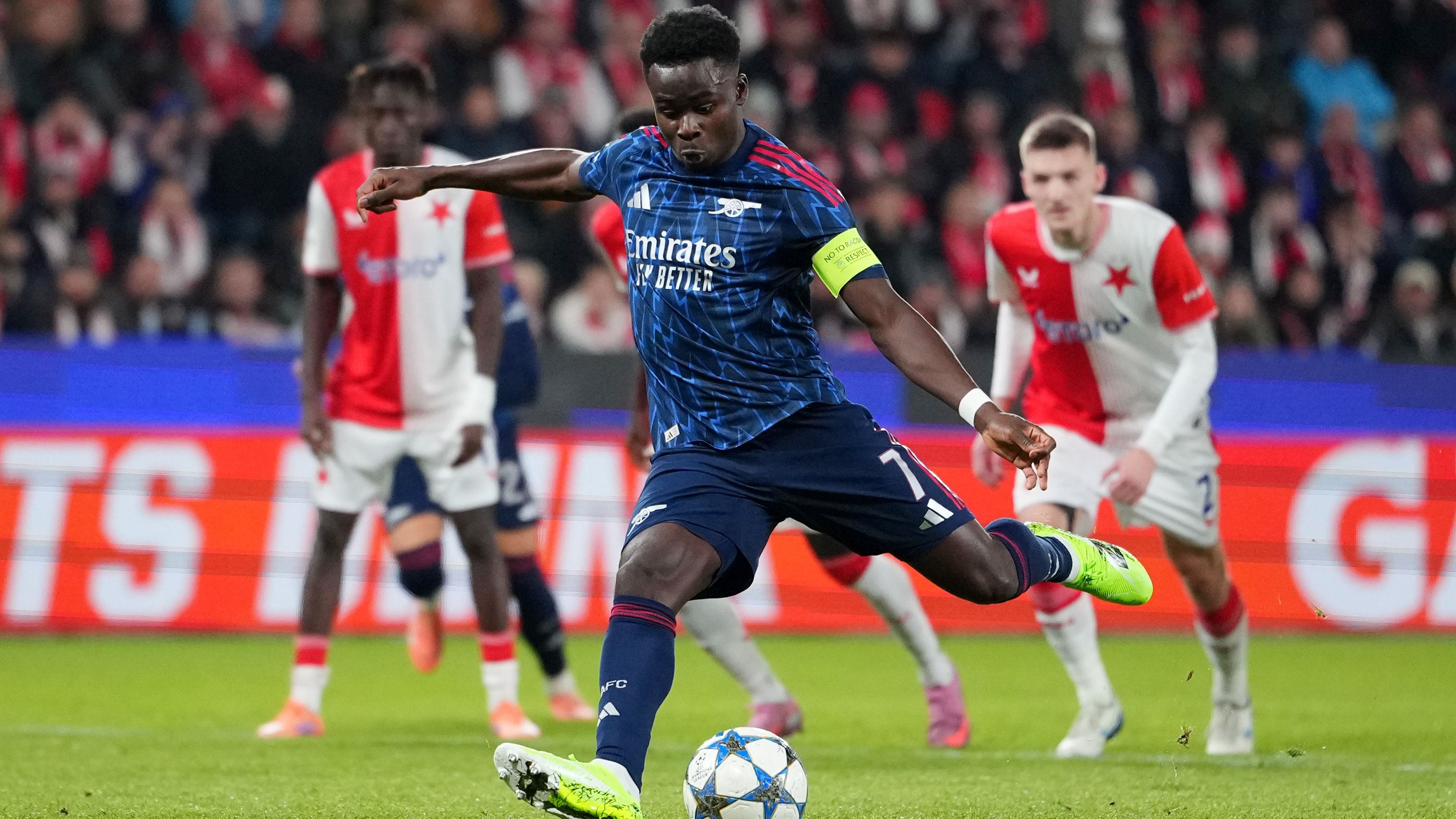 Arsenal player ratings vs Slavia Prague: Who needs Viktor Gyokeres?! Stand-in striker Mikel Merino provides finishing masterclass as Gunners stay perfect in Champions League