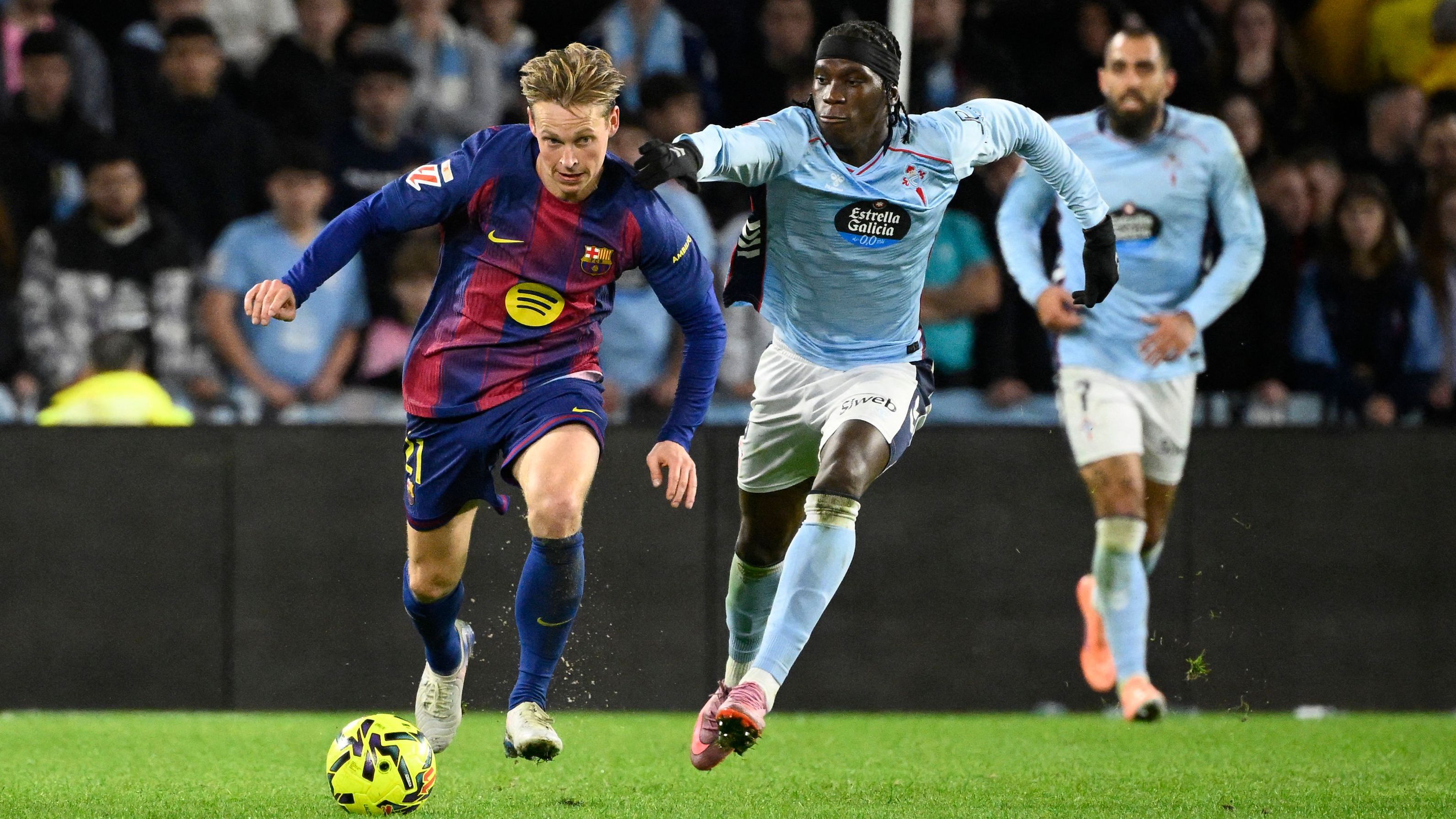 Barcelona player ratings vs Celta Vigo: Hat-trick hero Robert Lewandowski leads Blaugrana in cutting La Liga gap to Real Madrid as chief-assister Marcus Rashford again impresses