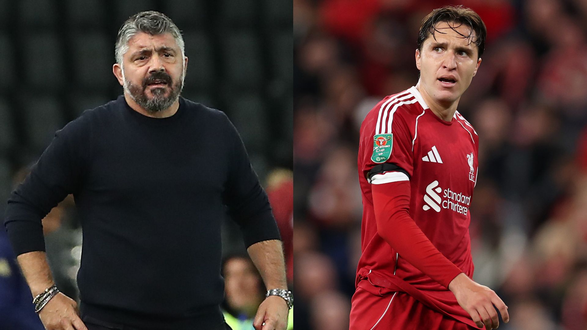 Liverpool's Federico Chiesa declines another international recall as Italy manager Gennaro Gattuso hints at ongoing 'problems' behind the scenes