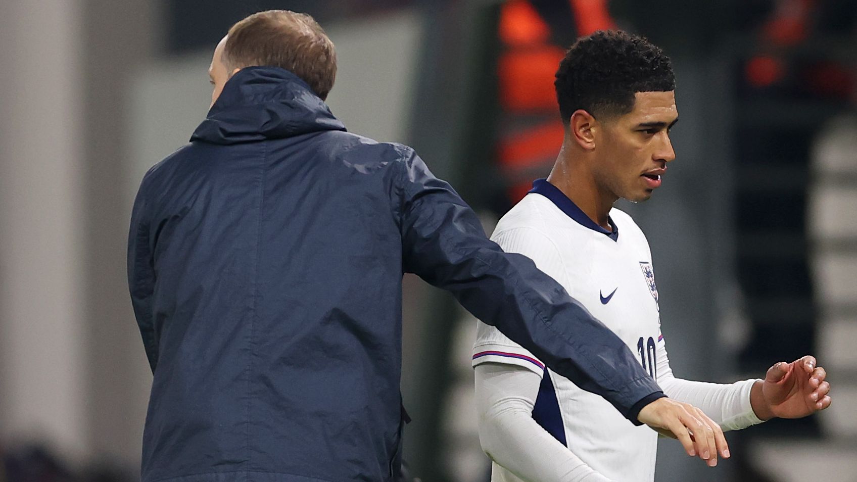 'That's a bad impression' - Thomas Tuchel sends out strong message to Jude Bellingham as England star sulks after being substituted against Albania