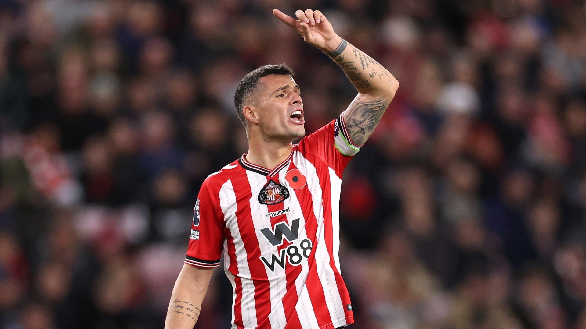 Granit Xhaka on the move already?! Sunderland star linked with shock January move to Serie A giants with midfielder open to transfer