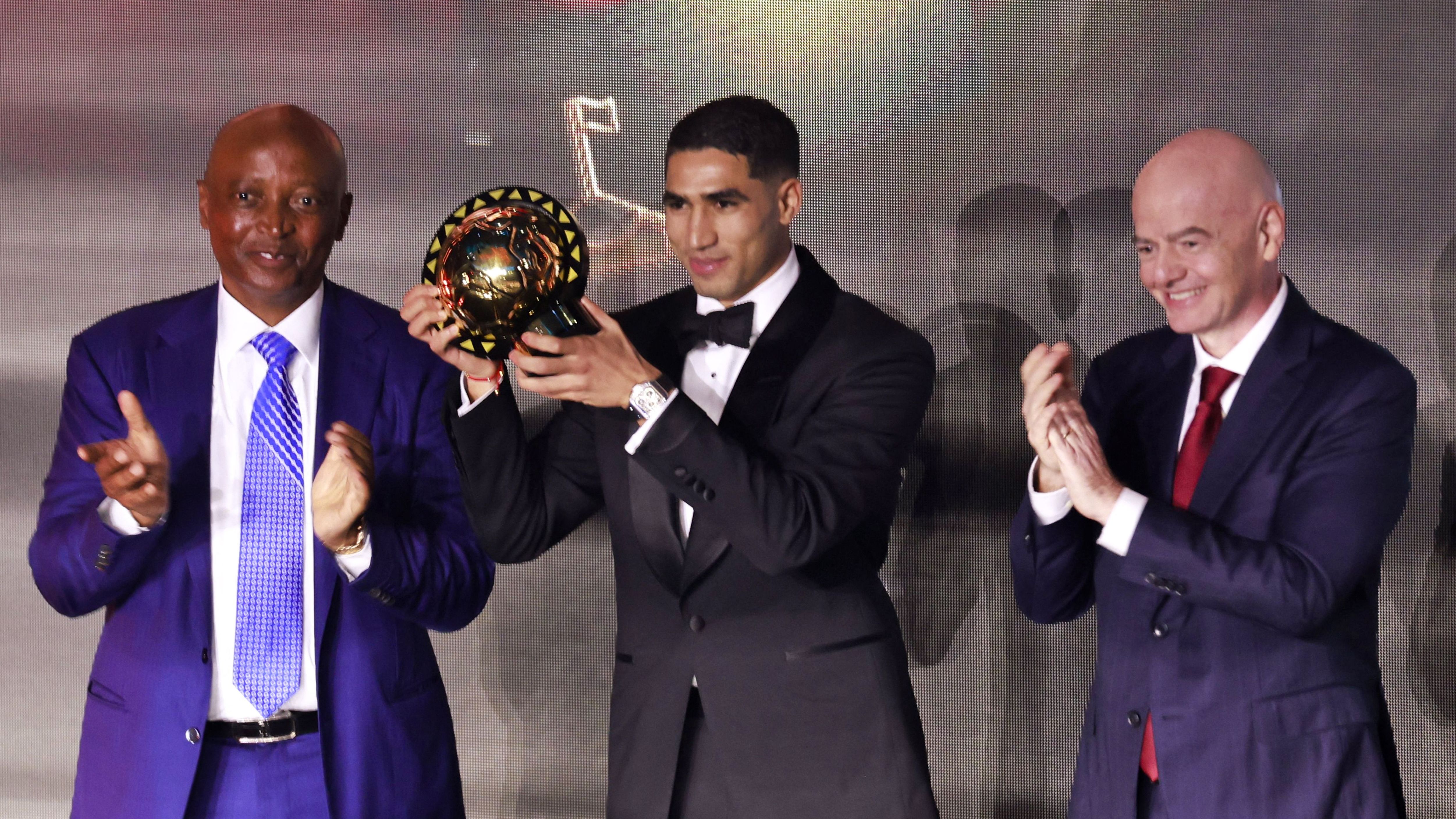 'The King of Africa! - Kylian Mbappe praises ex-PSG team-mate Achraf Hakimi after beating Mohamed Salah and Victor Osimhen to 'more than deserved' award