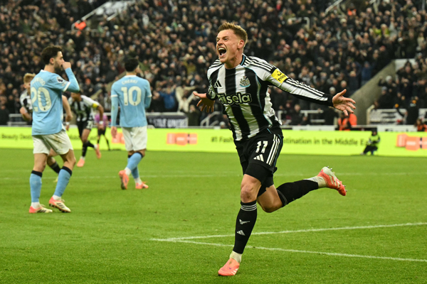 Barnes at the double as rampant Newcastle down Man City