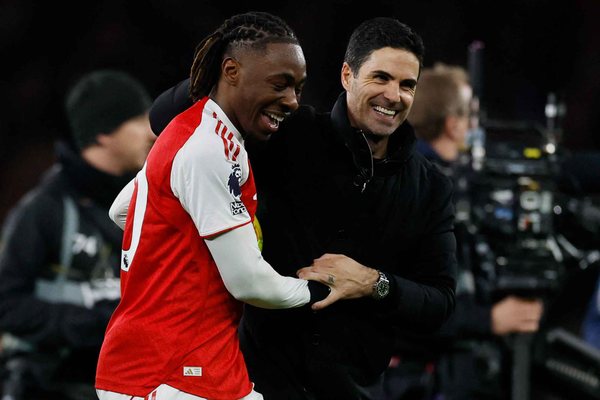 Arteta hails Eze hat-trick as 'the aura this Arsenal team needed'