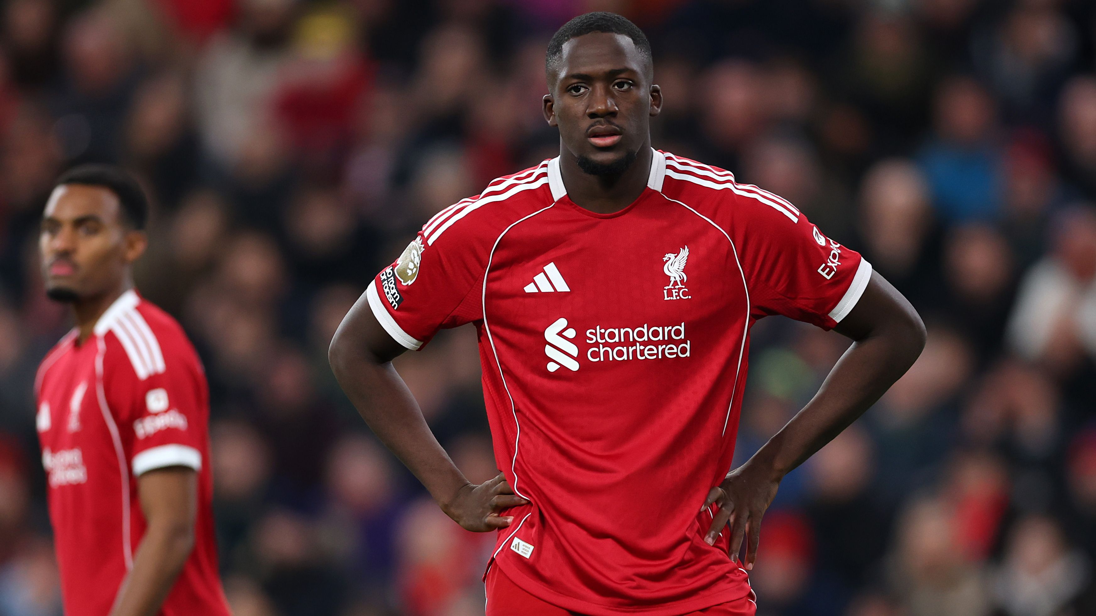 Ibrahima Konate issues statement as Liverpool star responds to criticism and speaks out on team's dreadful form in wake of Champions League defeat